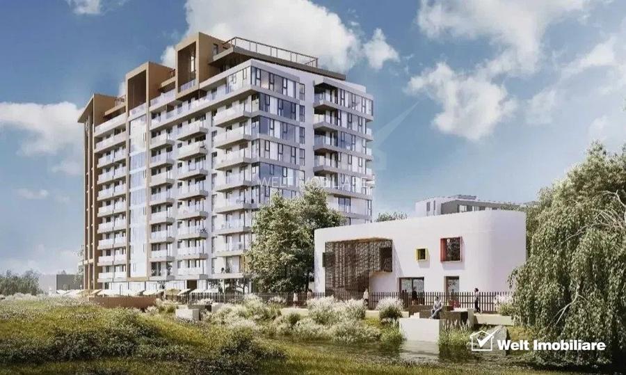Apartament de 2 camere, semidecomandat, 45,7mp utili, bloc nou, Zona Mărăști - 2