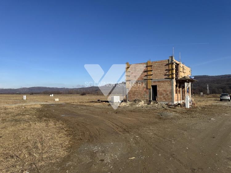 Teren intravilan 400 mp cu autorizatie si utilitati Talmaciu Sibiu  - 6