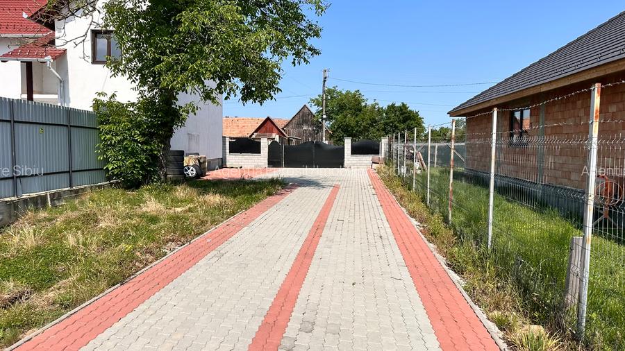 Casa tip vila constructie noua in Sacel, Sibiu teren 866 mp mobilata si utilata - 21
