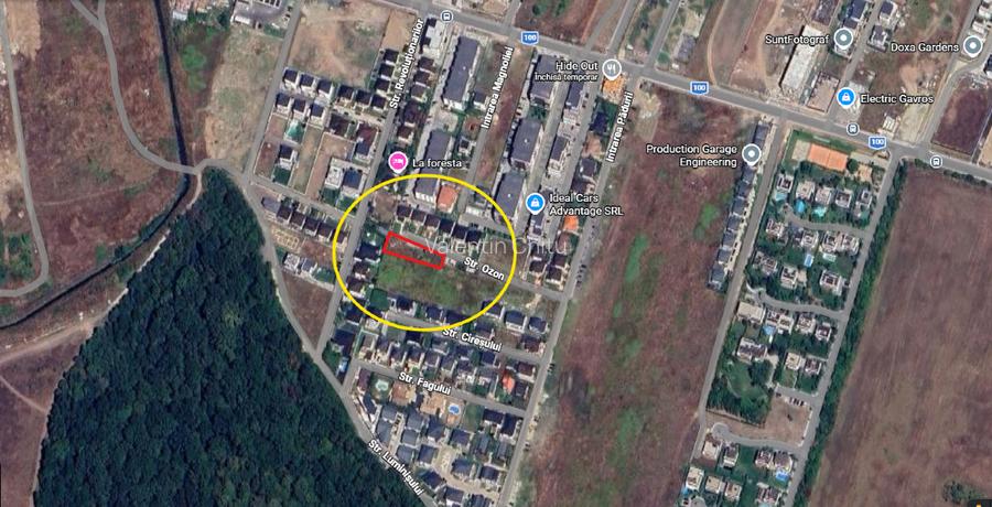 Teren intravilan de vanzare  610mp - 2