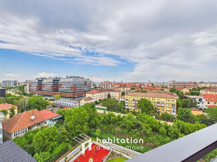 Apartament cu vedere spectaculoasă, prima închiriere,  Nord One - 21