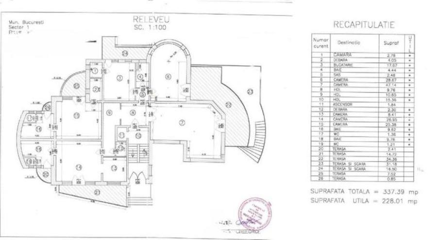 Baneasa Apartament su 215mp   terase 90mp - 7