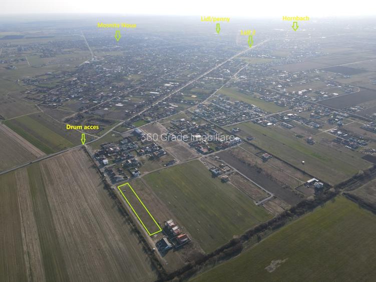 3 parcele 532mp / 798mp / 818mp Mosnita Noua - 3