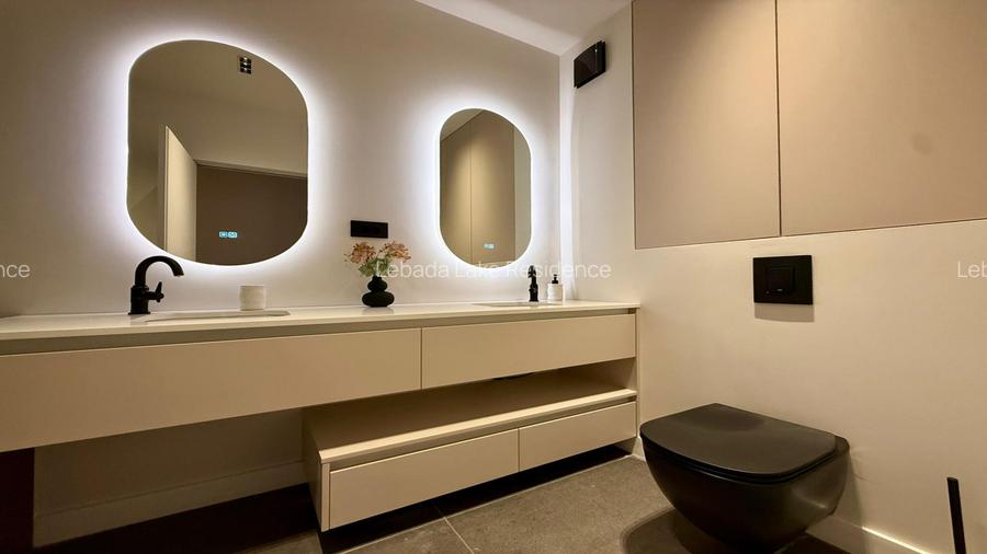 Penthouse pe malul lacului cu o terasa de 120 mp - Lebada -complet amenajat - 14
