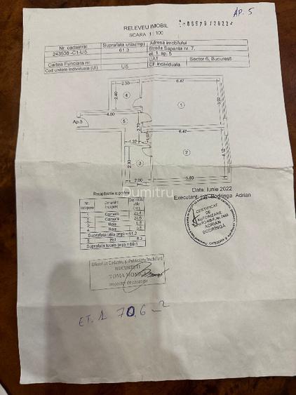 Apartament 5 Camere + Curte Proprie  , Metrou Crangasi Direct Proprietar   - 15