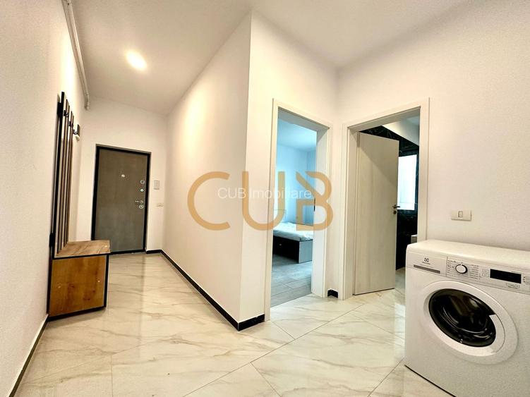 2cam mobilat+utilat | bloc nou,centrala, parcare,lift | Giroc - IQ - 2