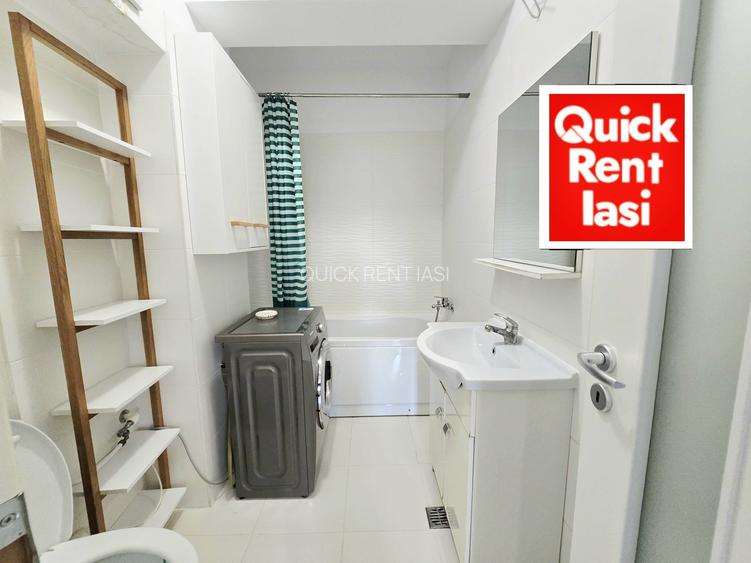 Palas Mall Bloc Nou Modern Apartament 2Camere Open Space De Inchiriat - 7