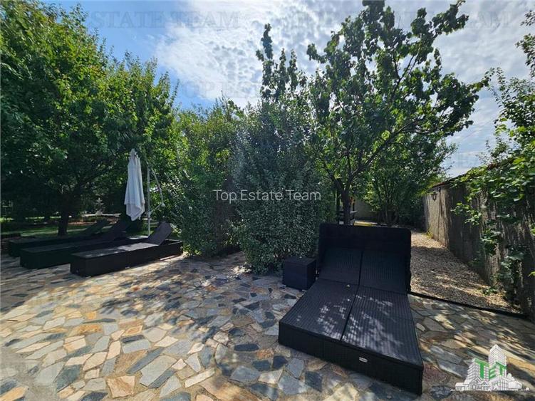 Vila superba, cu piscina, 970mp teren, D+P+E+M, gradina amenajata+pomi fructifer - 18