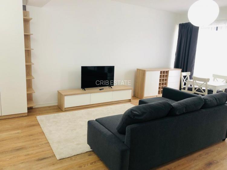 Sisesti 2 camere complet mobilat | parcare subterană Metrou 8' - 2