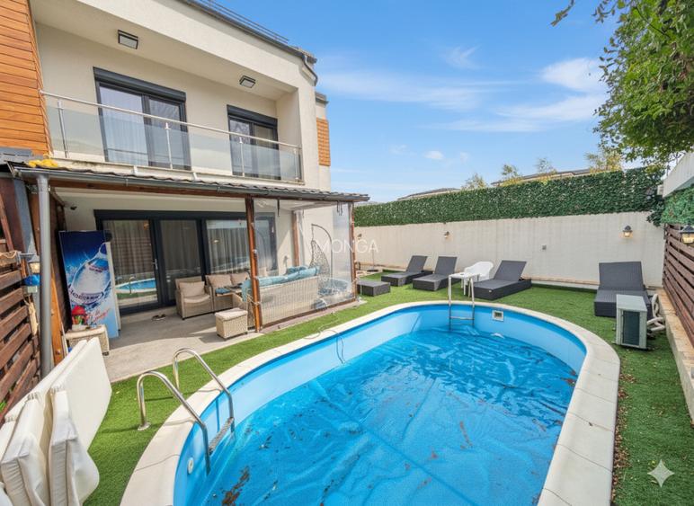 Casa premium 5 camere 180 mp Tunari | 0 comision | Piscina | mobilat utilat - 21