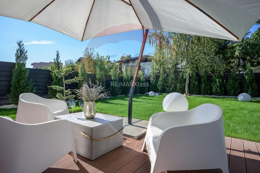 Vila luminoasa, mobilata si utilata Corbeanca / ansamblu cu piscina - 24