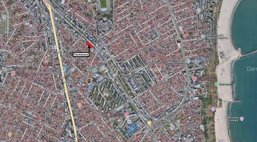 Victoria – B-dul Tomis 2 camere mobilat-utilat total  - 18