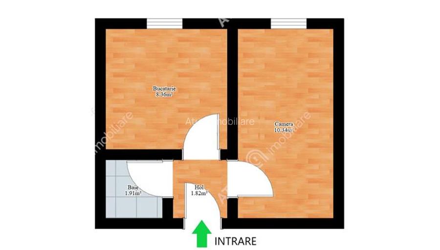 Garsoniera de vanzare in zona Lazaret din Sibiu - 6