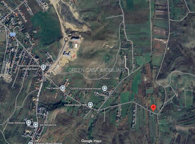 Teren de vanzare, 1250 mp, zona HUB Borhanci - 2
