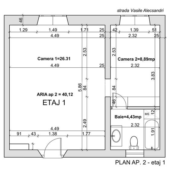 apartament 2 camere zona Unirii - 4