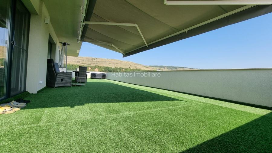 Penthouse 3 camere, 78mp+80mp terasa, parcare - Str Somesului/Floresti - 23