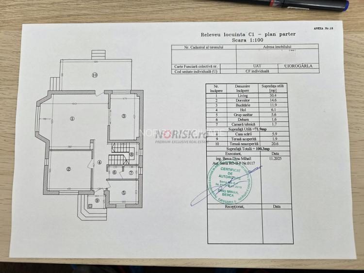 Vilă Spațioasă • Teren 656 mp - 1