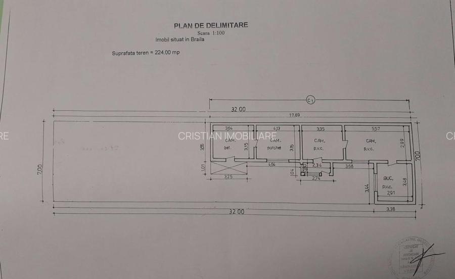 Teren 224 mp deschidere 7 m, Radu Negru- Buzaului -spital Judetean - 4