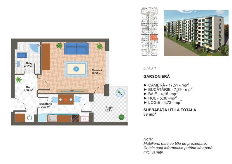 Garsoniera | Berceni | Aparatorii Patriei | Centrala | Metrou - 3