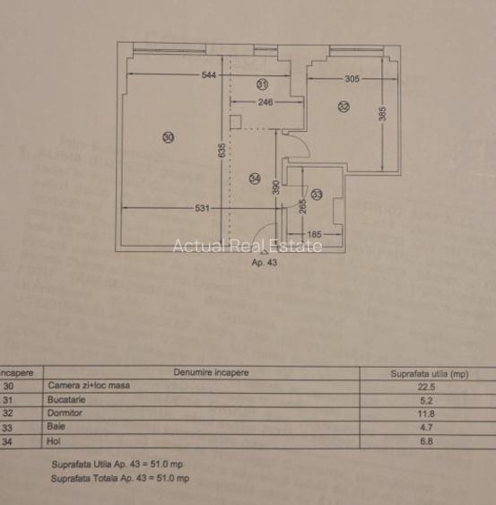 APARTAMENT 2 CAMERE | TOMIS TOWER | CAMPUS | VEDERE LAC - 8