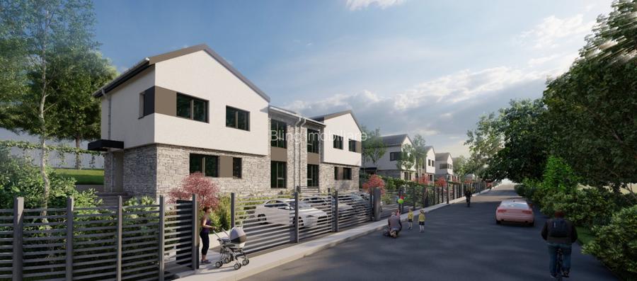 Casa tip duplex FINISATA, teren 400mp - la intrare in comuna Chinteni - 2