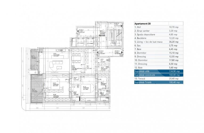 apartament 3 camere de vanzare- Rahmaninov- vedere lac - 12
