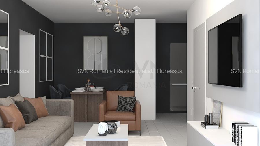 REA1027016 Timpuri Noi l Apartament 2 camere l Ansamblu Rezidential - 8