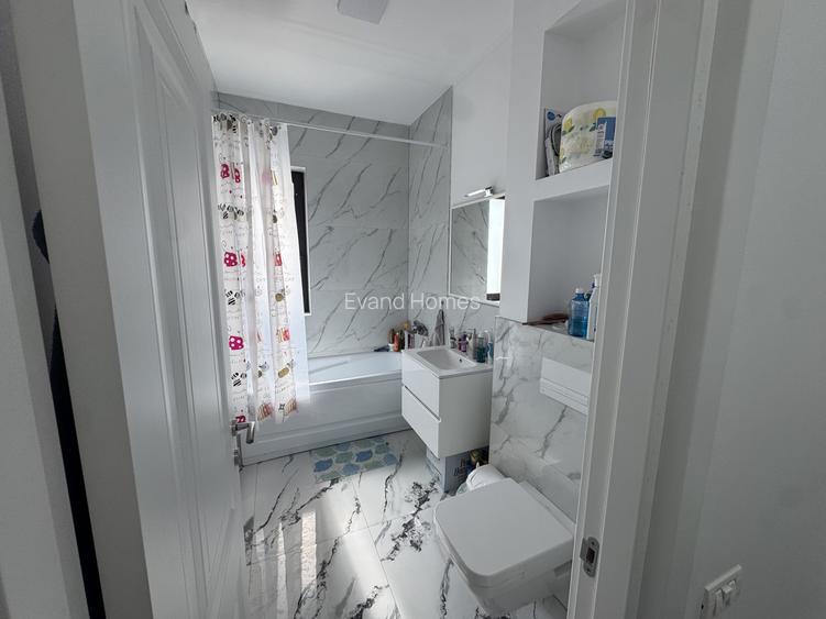 Apartament 2 camere, 58 mp mobilat modern în Giroc – confort si liniste - 9