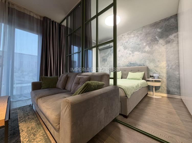 STUDIO DUBLU!!Modern, mobilat complet, finisaje premium - 11
