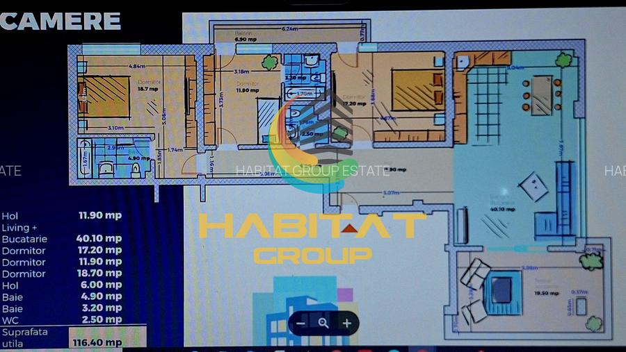 Vanzare Ap 4 cam 143 mp superb centrala Brancoveanu etaj 4/5 bloc 2023 locuit - 3