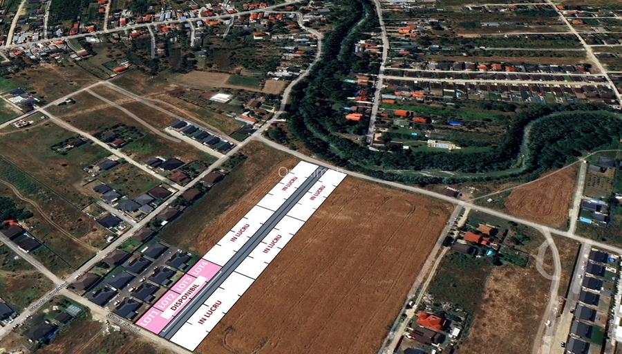 Afinului Domnesti | 4 Loturi | Autorizatie de construire | Stradal | COMISION 0% - 3