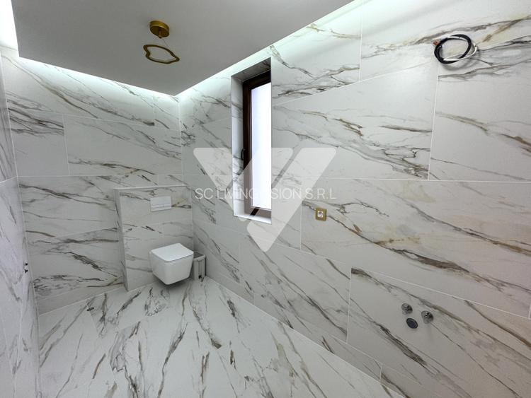 Casa moderna tip duplex 4 camere mobilata, teren 235 mp Talmaciu Sibiu - 11