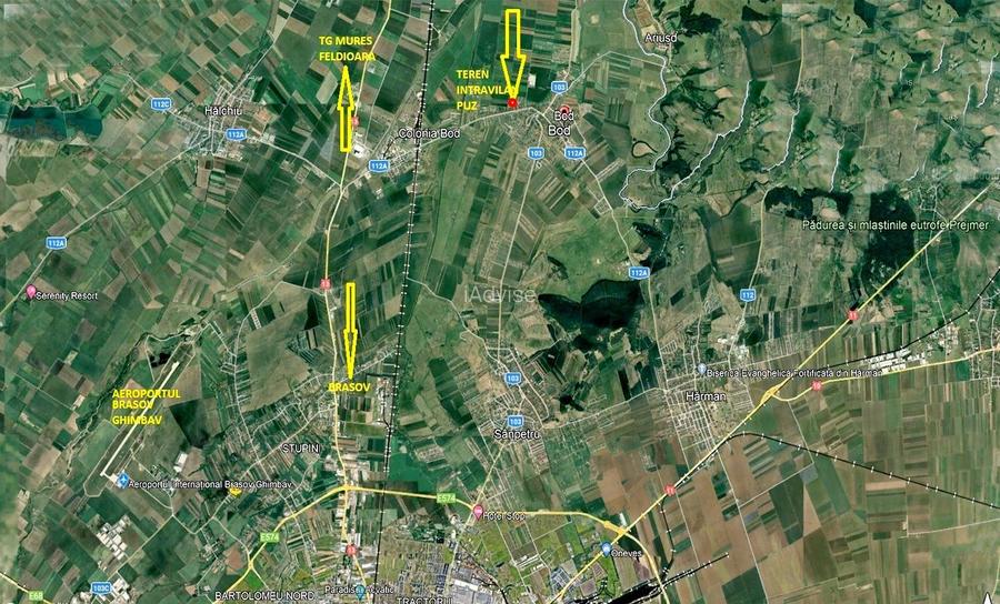 Teren intravilan cu PUZ în Bod - 2