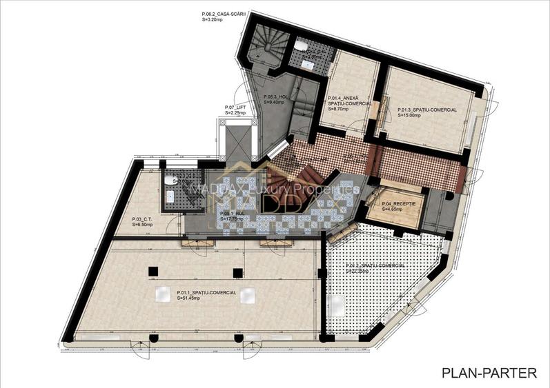 Spatiu Apartamente/ Hotel //​ ​1027.80 mp // Zona Obor - 2