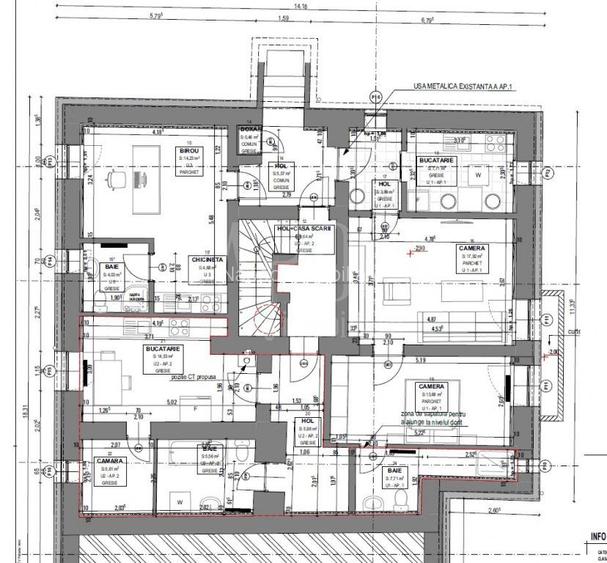 Casa 12 camere de inchiriat in Andrei Muresanu, Cluj Napoca - 18