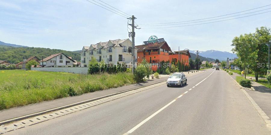 Teren  pentru casa cu panorama spre munti si Cetatea Rasnovului  - 5
