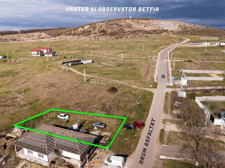 RECO teren la asfalt de vanzare in zona Betfia - 2
