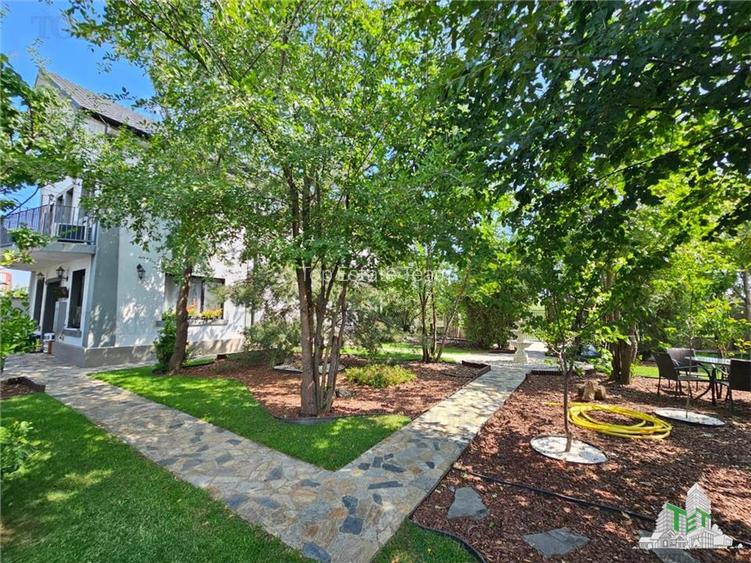 Vila superba, cu piscina, 970mp teren, D+P+E+M, gradina amenajata+pomi fructifer - 11