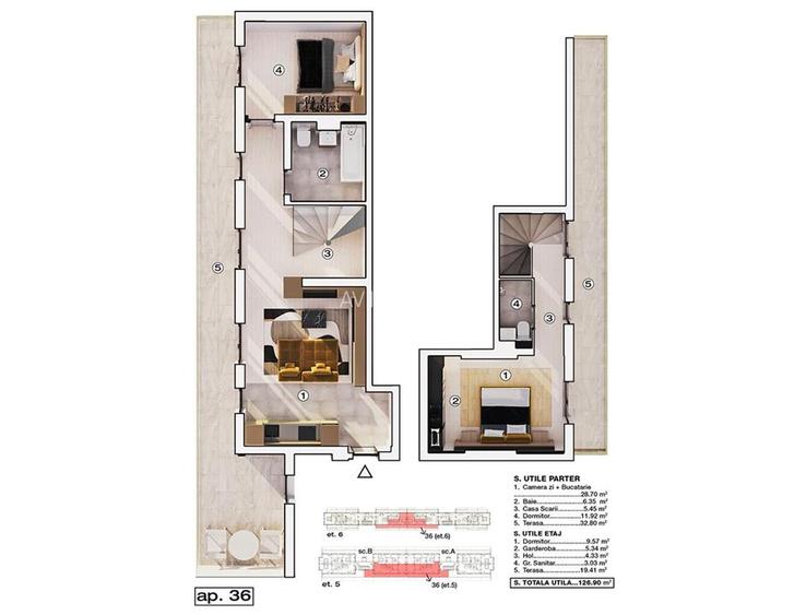 Vanzare Apartament 3 camere PENTHOUSE | DUPLEX | Prelungirea Ghencea | Encore Th - 6