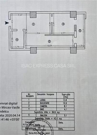 Apartament de vanzare 2 camere, Palas, Lazar Residence - 16