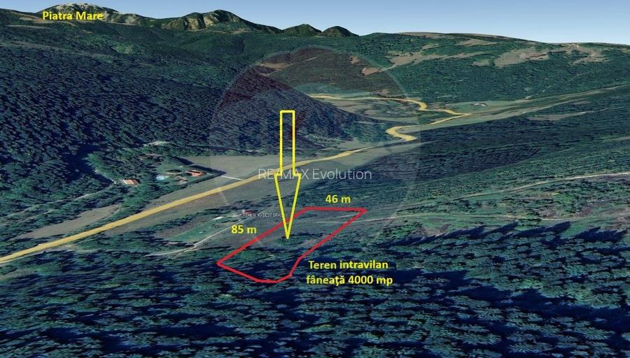 Teren intravilan, 4003 mp, Săcele - Babarunca - 2