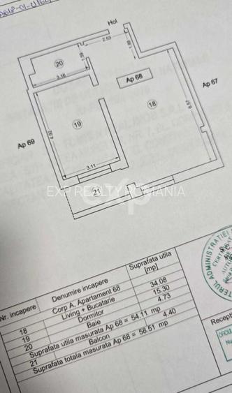 De vânzare apartament 2 camere semidec, et. 9/11, zona Euromaterna, Constanța - 8