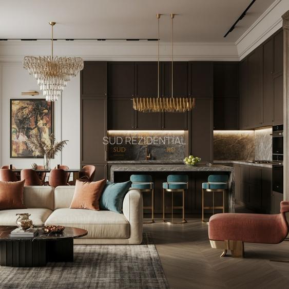 Apartament premium, 3 camere, finisaje de lux, zona Marriott, Sect 5 - 3