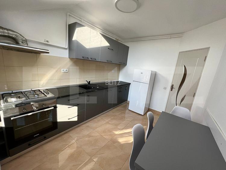 Apartament cu 1 cam, 35 mp, etajul 4, cu balcon, zona Florilor - 5