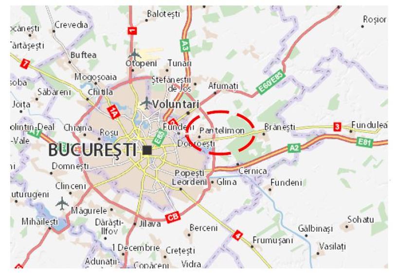 Teren intravilan 12828 mp  Cernica/Pantelimon langa autostrada- comision 0! - 5