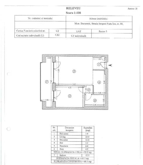 VANZARE APARTAMENT 2 CAMERE/MOBILAT/UTILAT/ONE COTROCENI PARK - 3