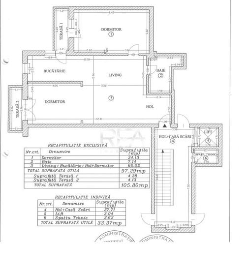 Apartament 3 camere, zona Nordului - 29