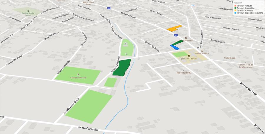 Teren Intravilan Centru Stadion Berceni | 3007mp | utilitati | #CG5