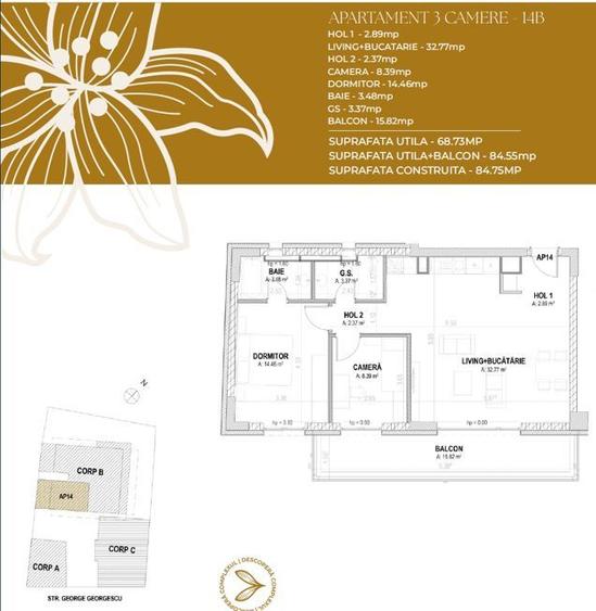 3 camere | Unirii | Casa Poporului | bloc boutique 2026