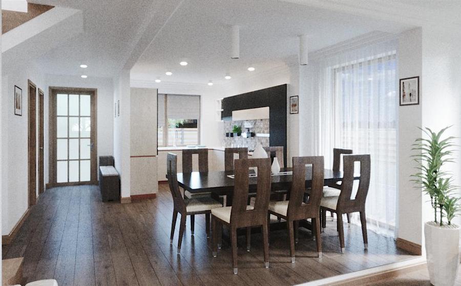 VILA MEDITERANEANA INDIVIDUALA IN MINICOMPLEX DE 5 VILE